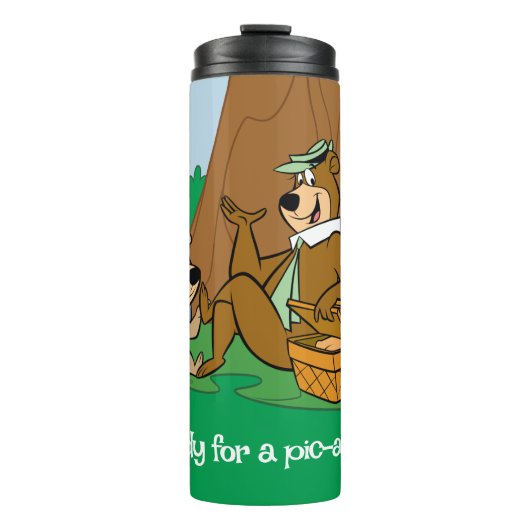 Yogi Beer en Boo-Boo picknick snack Thermosbeker (Voorkant)
