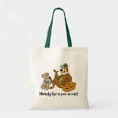 Yogi Beer en Boo-Boo picknick snack Tote Bag (Voorkant)