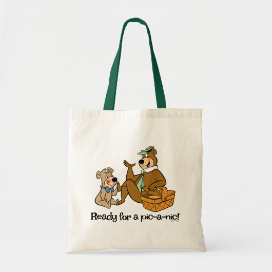 Yogi Beer en Boo-Boo picknick snack Tote Bag (Voorkant)