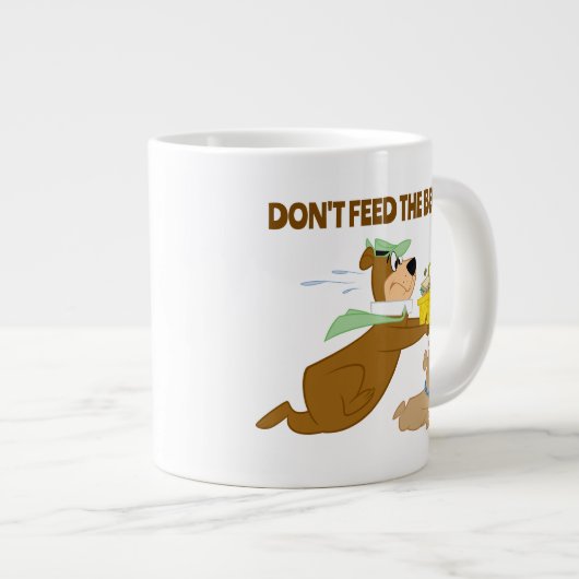 Yogi Beer en Boo-Boo picknickpaniek Grote Koffiekop (Voorkant rechts)