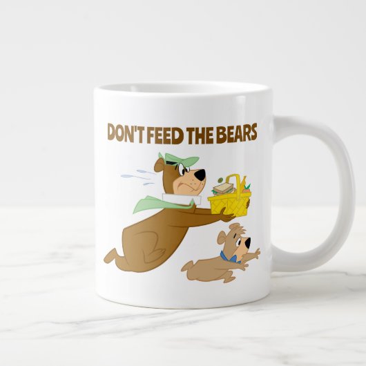 Yogi Beer en Boo-Boo picknickpaniek Grote Koffiekop (Rechts)