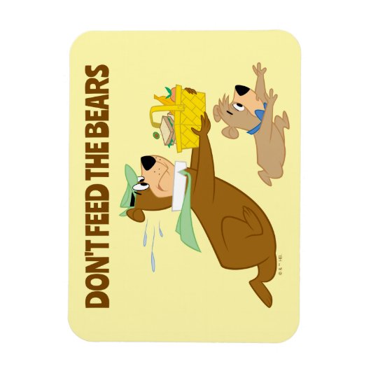 Yogi Beer en Boo-Boo picknickpaniek Magneet (Verticaal)