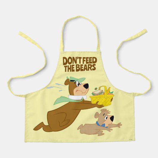 Yogi Beer en Boo-Boo picknickpaniek Schort (Voorkant)