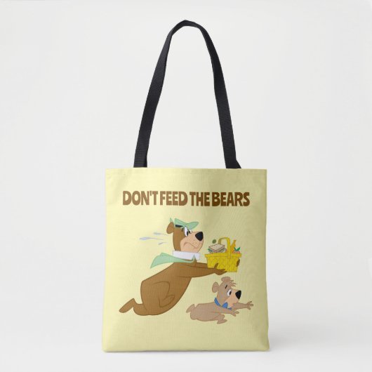Yogi Beer en Boo-Boo picknickpaniek Tote Bag (Voorkant)