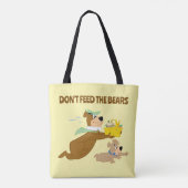 Yogi Beer en Boo-Boo picknickpaniek Tote Bag (Achterkant)