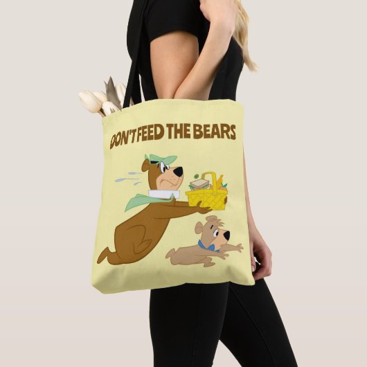 Yogi Beer en Boo-Boo picknickpaniek Tote Bag (Dichtbij)