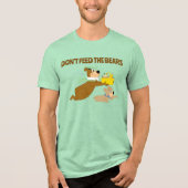 Yogi Beer en Boo-Boo picknickpaniek Tri-Blend Shirt (Voorkant)