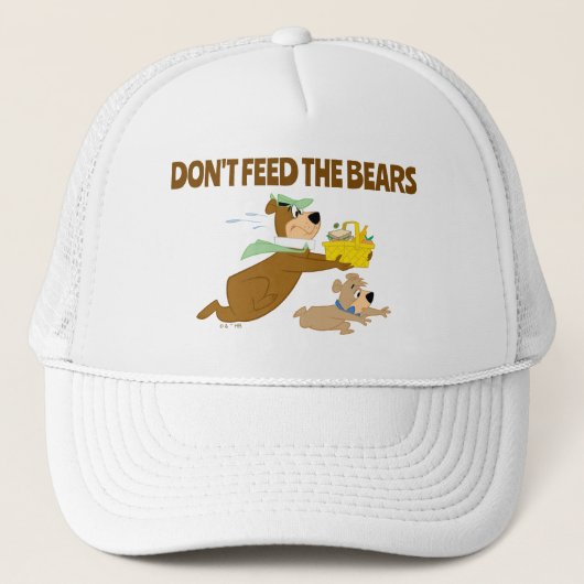 Yogi Beer en Boo-Boo picknickpaniek Trucker Pet (Voorkant)