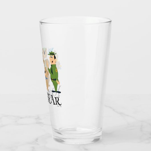 Yogi Beer en vrienden Classic Pose Glas (Links)