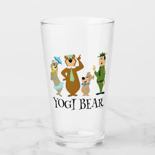 Yogi Beer en vrienden Classic Pose Glas