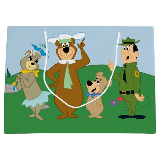 Yogi Beer en vrienden Classic Pose Groot Cadeauzakje (Voorkant)