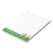 Yogi Beer en vrienden Classic Pose Notitieblok (Linkerzijde)