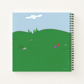 Yogi Beer en vrienden Classic Pose Notitieboek (Achterkant)