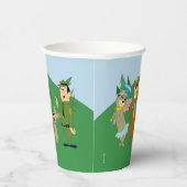 Yogi Beer en vrienden Classic Pose Papieren Bekers (Rechts)