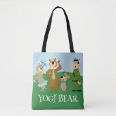 Yogi Beer en vrienden Classic Pose Tote Bag (Voorkant)