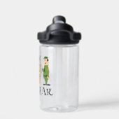 Yogi Beer en vrienden Classic Pose Waterfles (Achterkant)