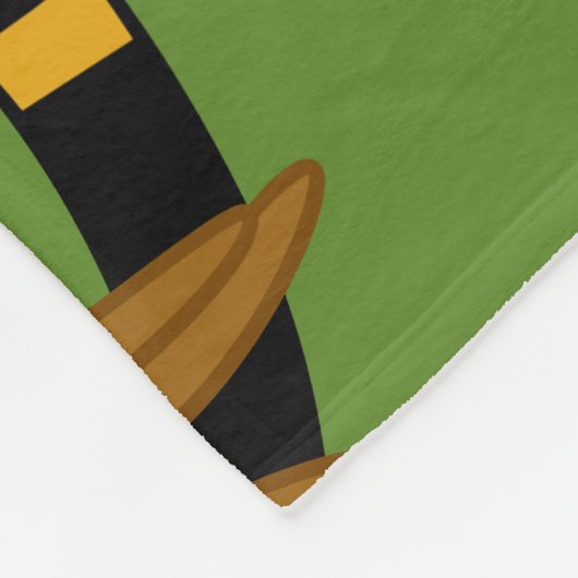 Yogi Beer en Vrienden Framed Forest Afbeelding Fleece Deken (Hoek)