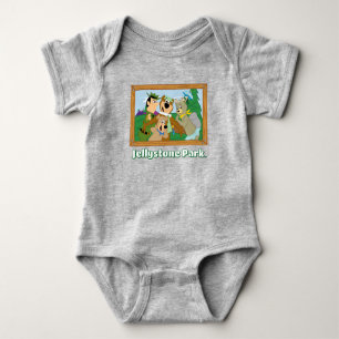 Yogi Beer en Vrienden Framed Forest Afbeelding Romper