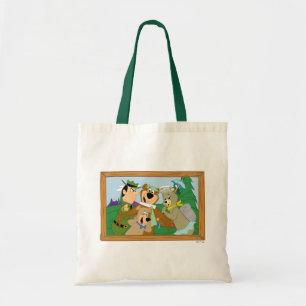 Yogi Beer en Vrienden Framed Forest Afbeelding Tote Bag