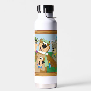 Yogi Beer en Vrienden Framed Forest Afbeelding Waterfles