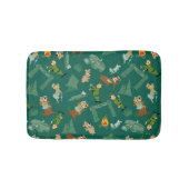 Yogi Beer en vrienden Jellystone Park Camp Pattern Badmat (Voorkant)