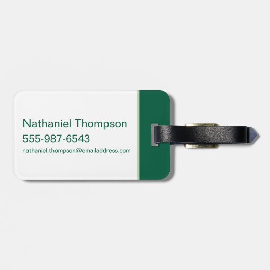 Yogi Beer en vrienden Jellystone Park Camp Pattern Bagagelabel (Achterkant horizontaal)