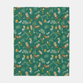 Yogi Beer en vrienden Jellystone Park Camp Pattern Fleece Deken (Voorkant)