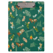 Yogi Beer en vrienden Jellystone Park Camp Pattern Klembord (Voorkant)