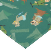 Yogi Beer en vrienden Jellystone Park Camp Pattern Tafelkleed (Gekanteld)
