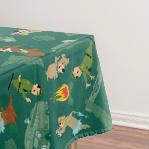 Yogi Beer en vrienden Jellystone Park Camp Pattern Tafelkleed