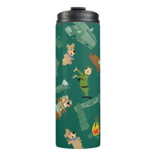 Yogi Beer en vrienden Jellystone Park Camp Pattern Thermosbeker