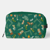 Yogi Beer en vrienden Jellystone Park Camp Pattern Toilettasje (Achterkant)