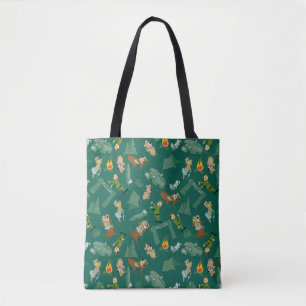 Yogi Beer en vrienden Jellystone Park Camp Pattern Tote Bag