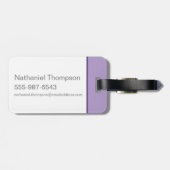 Yogi Beer en vrienden verrassen Bagagelabel (Achterkant horizontaal)