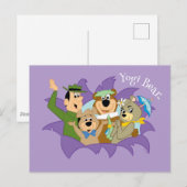 Yogi Beer en vrienden verrassen Briefkaart (Voorkant / Achterkant)