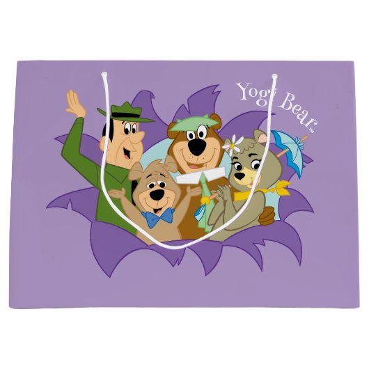 Yogi Beer en vrienden verrassen Groot Cadeauzakje (Voorkant)