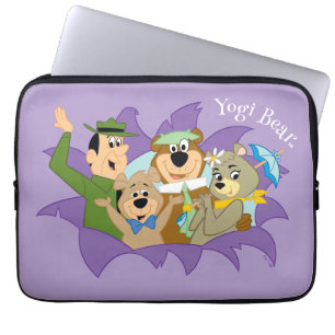 Yogi Beer en vrienden verrassen Laptop Sleeve