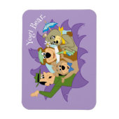 Yogi Beer en vrienden verrassen Magneet (Verticaal)