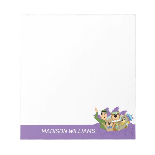 Yogi Beer en vrienden verrassen Notitieblok (Voorkant)