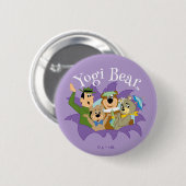 Yogi Beer en vrienden verrassen Ronde Button 5,7 Cm (Voorkant /achterkant)