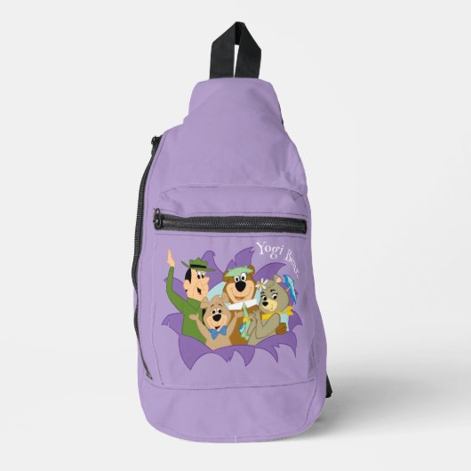 Yogi Beer en vrienden verrassen Sling Bag (Voorkant)