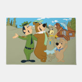 Yogi Beer en vrienden warm welkom Deurmat (Voorkant)