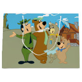 Yogi Beer en vrienden warm welkom Groot Cadeauzakje (Voorkant)