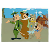 Yogi Beer en vrienden warm welkom Groot Cadeauzakje (Achterkant)