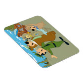 Yogi Beer en vrienden warm welkom Magneet (Rechterzijde)