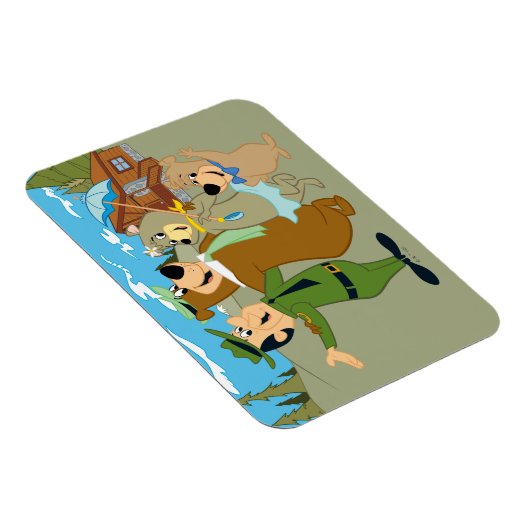 Yogi Beer en vrienden warm welkom Magneet (Rechterzijde)