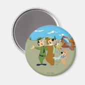 Yogi Beer en vrienden warm welkom Magneet (Voorkant / Achterkant)