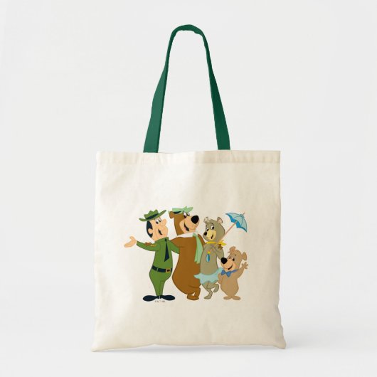 Yogi Beer en vrienden warm welkom Tote Bag (Voorkant)