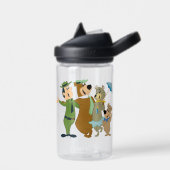 Yogi Beer en vrienden warm welkom Waterfles (Links)