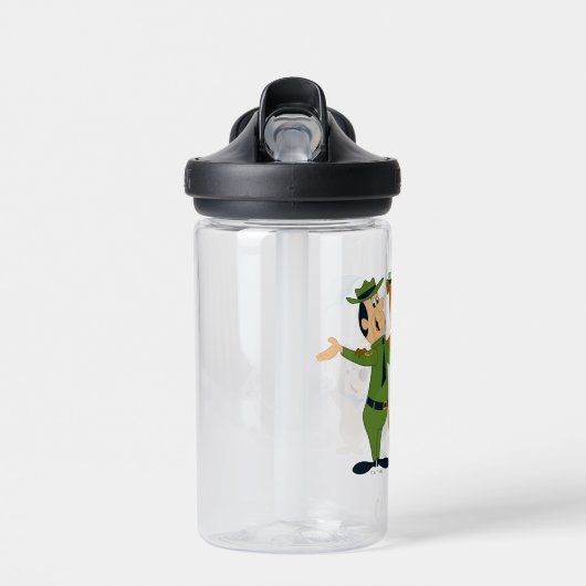 Yogi Beer en vrienden warm welkom Waterfles (Voorkant)